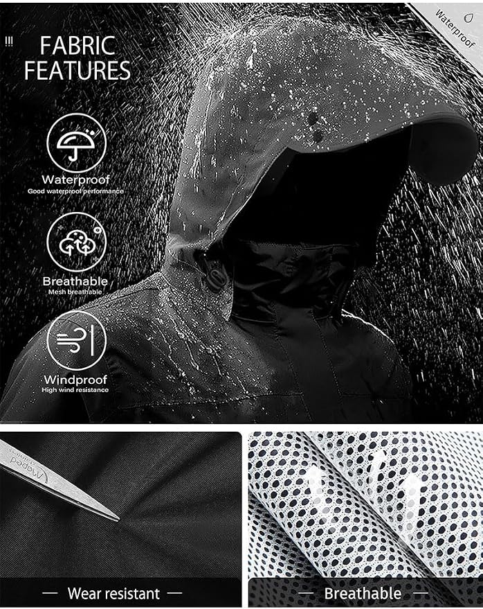 iCreek Rain Suit Waterproof Jacket - Image 3
