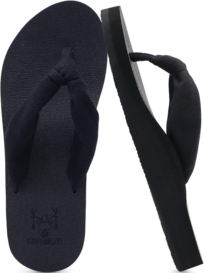 KuaiLu Flip Flops for Women by KuaiLu