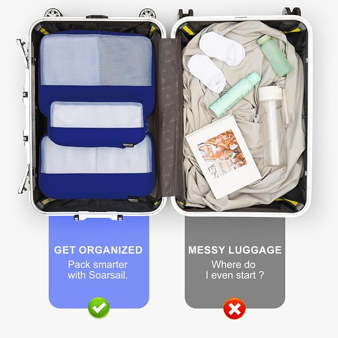 4 Set Compression Packing Cubes - Image 6