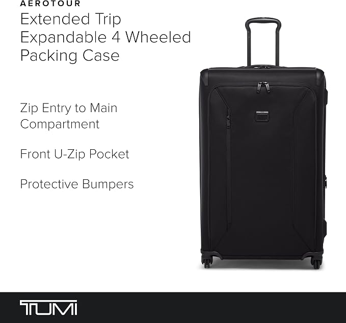 TUMI - Aerotour 4 Wheel Expandable Luggage - Men's and Women's Lightweight - Image 2