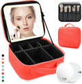 Travel Makeup Bag for Makeup Artists Large Makeup Case, by MORMIDTravelMakeupBag