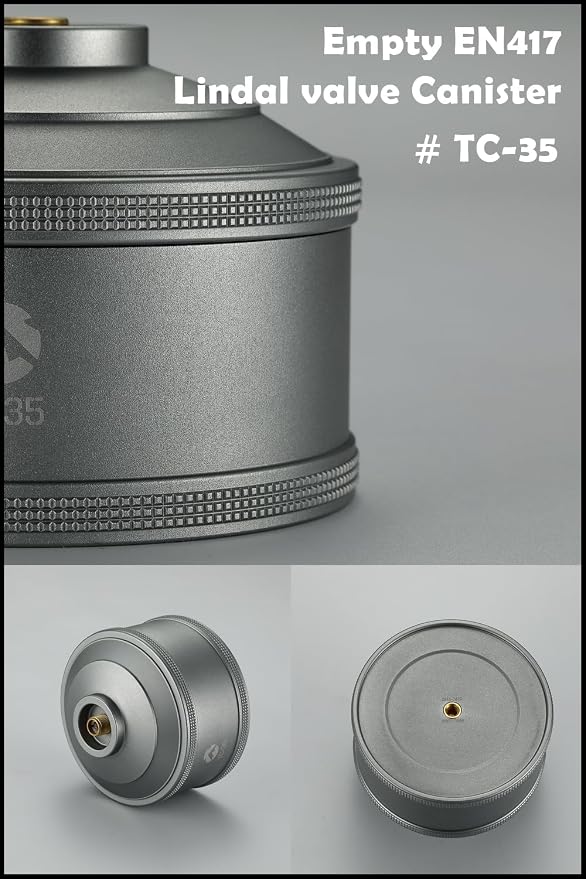 CAMPINGMOON Replacement Empty Refillable Gas Fuel Cylinder Standard - Image 8