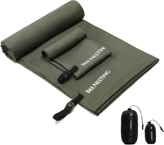 Ultralight Quick Dry Towel, Microfiber Quick-Drying Towels by BeeNesting
