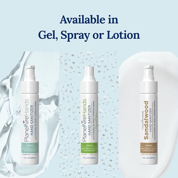 Sandalwood Lotion Hand Sanitizer | Travel Essential | TSA-Approved | - Image 7