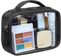 BAGSMART Clear TSA-Approved Toiletry Bag, Large Opening Quart Sized Makeup Bag by BAGSMART