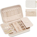 Lolalet Travel Jewelry Case for Women, Travel Jewelry Organizer Box by Lolalet