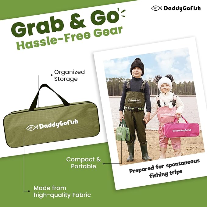 DaddyGoFish Kids Fishing Pole - Image 4