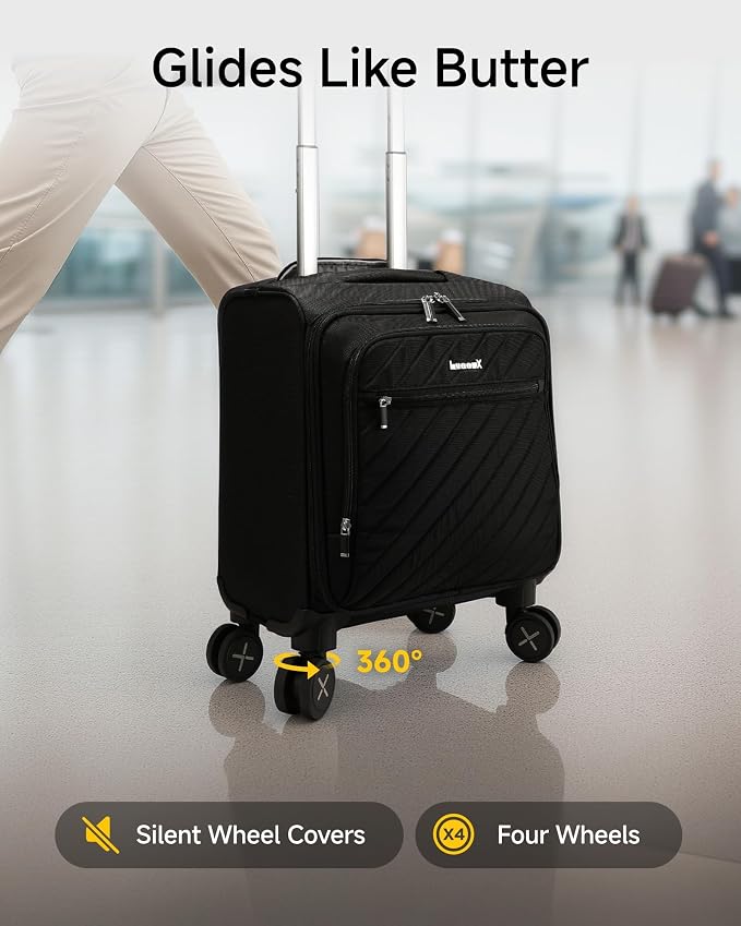 LUGGEX Carry On Luggage with Spinner Wheels - Image 3