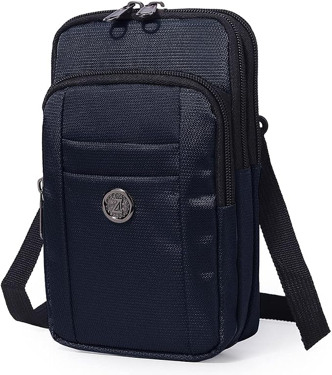 Senient Wolf Waterproof Nylon Multifunctional Phone Crossbody Bag by Sentient+Wolf