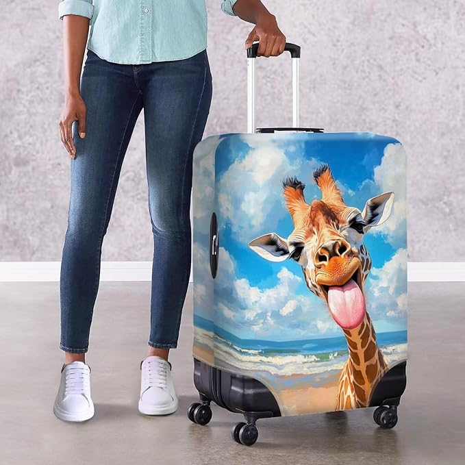 Giraffe Luggage Covers for Suitcase Universal Travel Luggage Cover Suitcase - Image 4