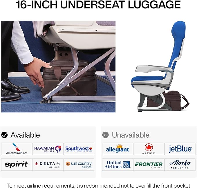 Hanke Softside Underseat Carry On Luggage - Image 2