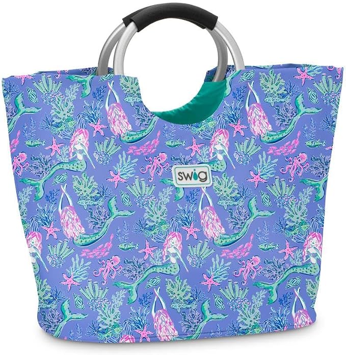 Swig Life Loopi Tote Bag, Lightweight, Waterproof Beach and Utility Bag by SwigLife