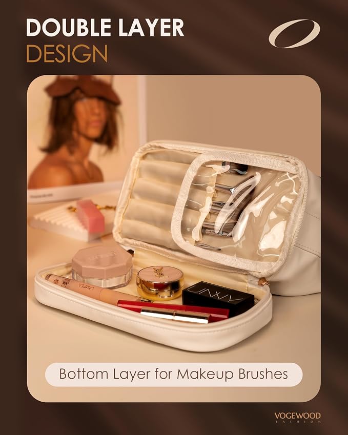 Bridesmaid Gifts for Girl, Monogrammed Makeup Bag - Image 7