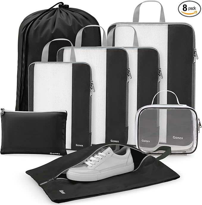 Gonex Expandable Mesh Packing Cubes by Gonex