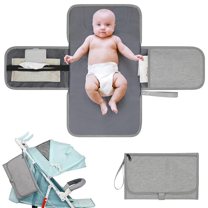 Accmor Portable Diaper Changing Pad, Waterproof Baby Changing Mat, Baby Diaper by Accmor