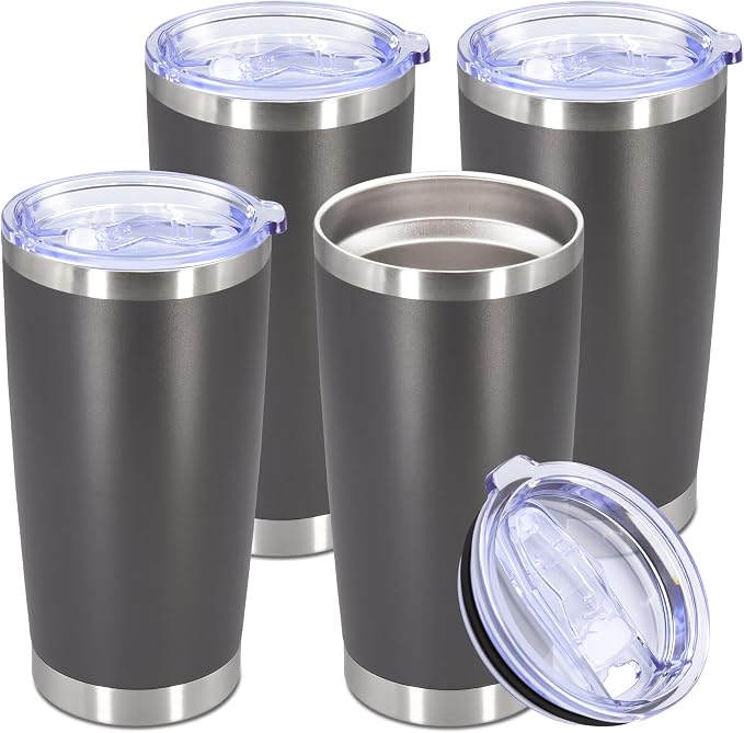 20oz Tumbler Stainless Steel Tumbler Cup by AUWBON
