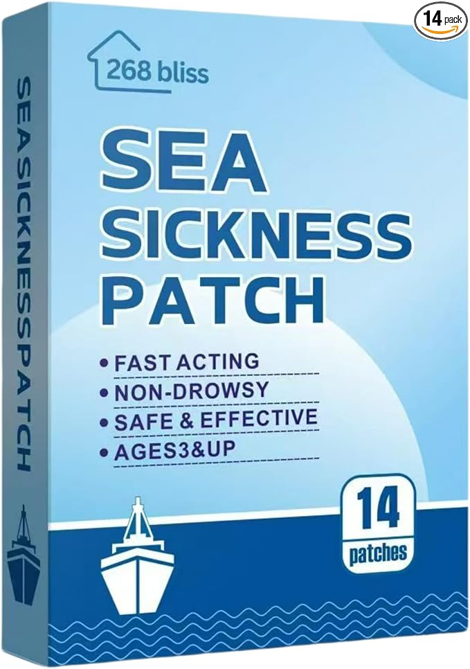 Sea Sickness Patch for Cruise by HealthyTeaforaHealthyYou