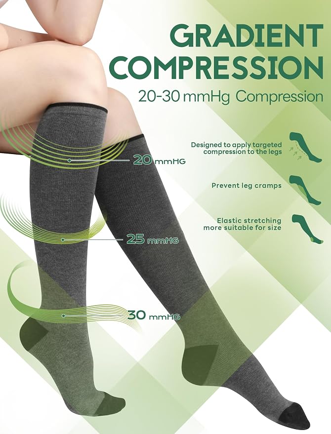 Bamboo Viscose Compression Socks - Image 4