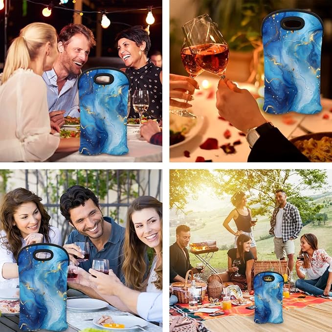 Wine Carrier Tote Personalized Bag - Image 7
