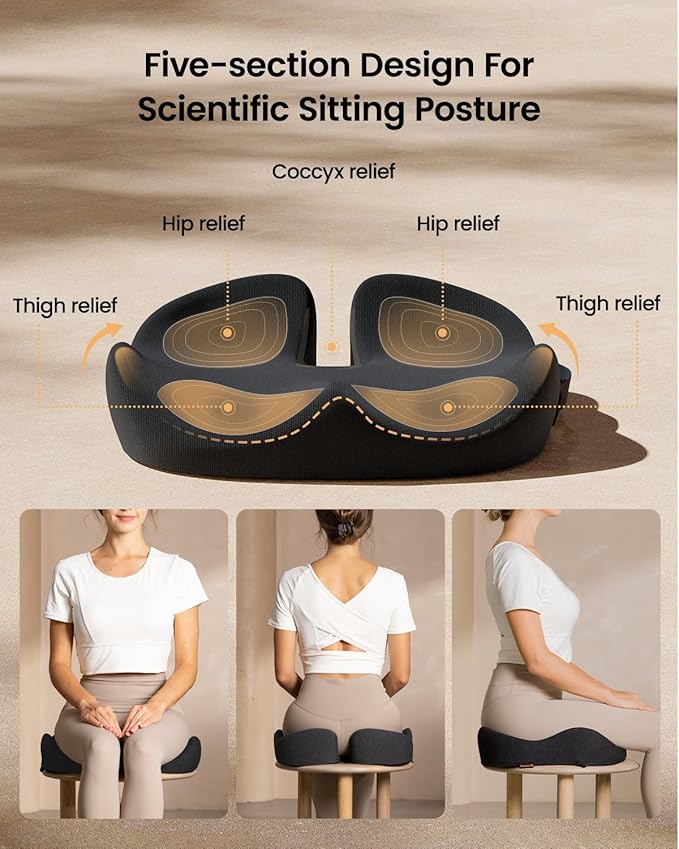 ProtoArc Seat Cushion, Office Chair Cushion - Image 3