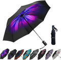 LLanxiry Compact Travel Umbrella, Mini Windproof Umbrellas by LLanxiry