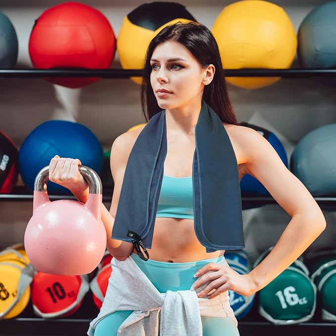 BOGI Microfiber Travel Sports Towel-Quick Dry Towel, Soft Lightweight - Image 9
