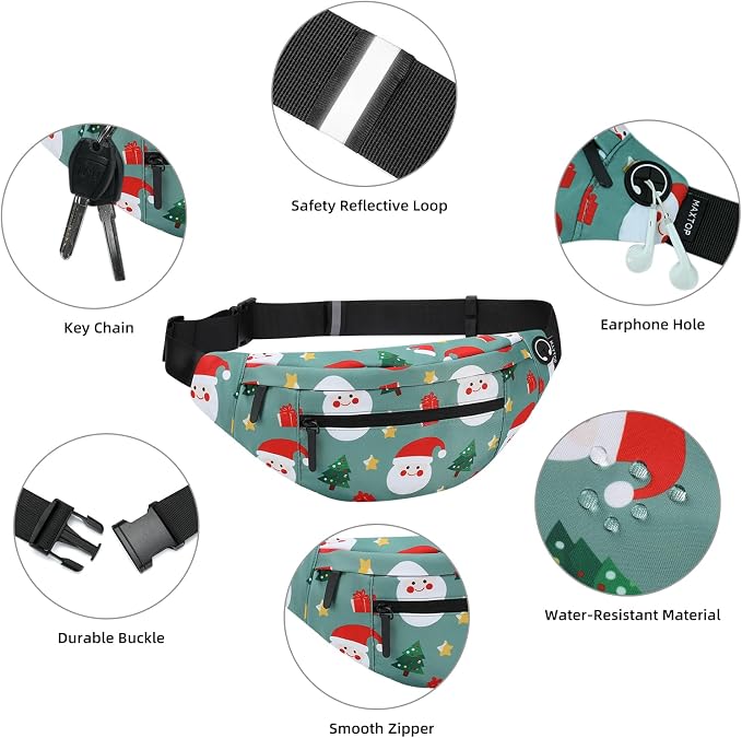 MAXTOP Large Crossbody Fanny Pack - Image 4