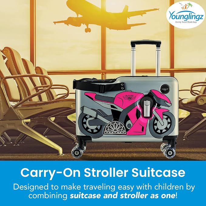 Younglingz LIL FLYER GO Version 2 Ride On Suitcase - Image 2