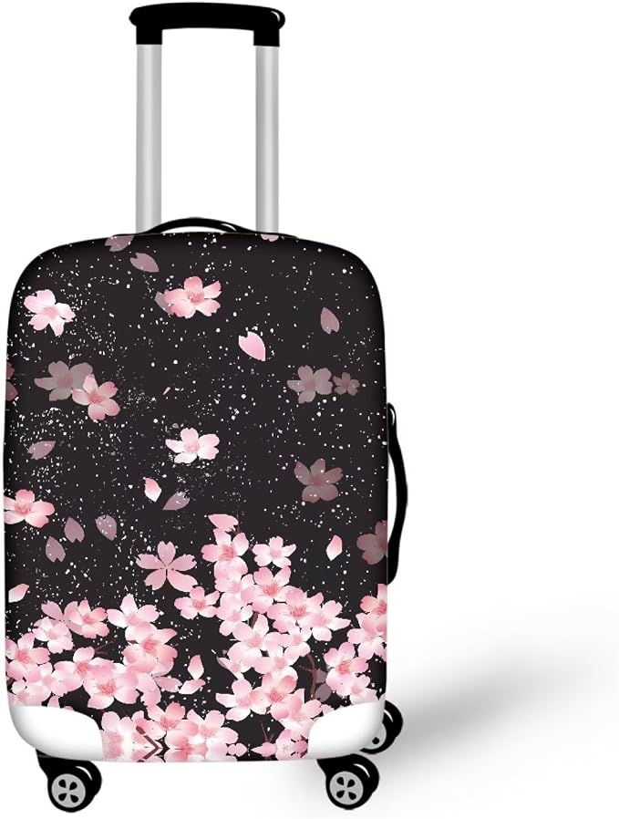 Cherry Blossom Luggage Covers Protector Elastic Trolley Baggage Case Fit 26-29 by Dremagia