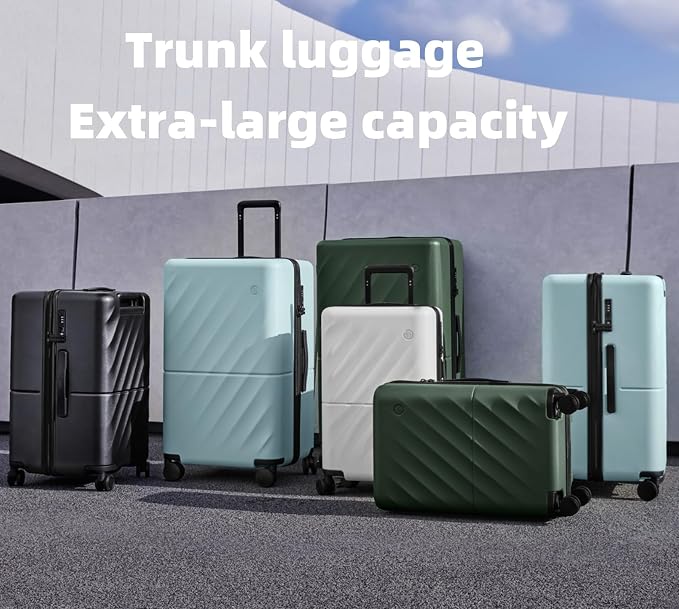 Trunk Luggage 26 Inch, Medium Checked Luggage - Image 9