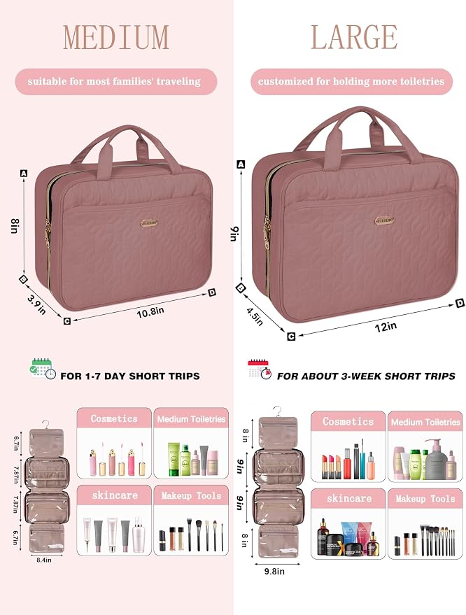 BALHLHG Toiletry Bag for Women - Image 6