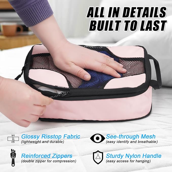 6 Set Compression Packing Cubes - Image 4