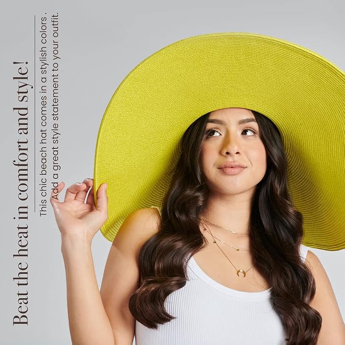 San Diego Hat Company Women's Ultrabraid X-Large Brim Hat, Adjustable Sun Hat - Image 5