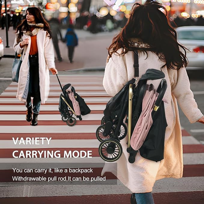 Lightweight Baby Stroller, Ultra Compact & Airplane-Friendly Travel Stroller - Image 5