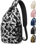 Crossbody Bags for Women Men Trendy Sling Bag Bakpack Casual Chest Bag by Pritent