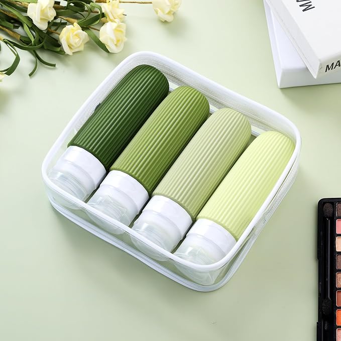 Travel Bottles for Toiletries, Tsa Approved 3oz Portable Travel Bottles - Image 7