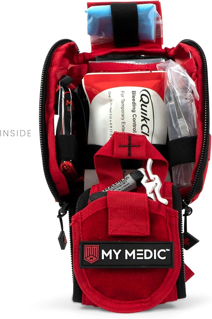 My Medic - TFAK - Ifak Trauma Kit - HSA/FSA Approved - Over 35 Essential Life - Image 6