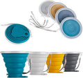 IYYI Silicone Collapsible Travel Cup, 9.22oz Folding Camping Cup by IYYI