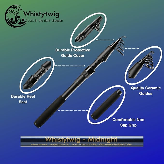 Whistytwig Telescopic Fishing Rod - Image 5