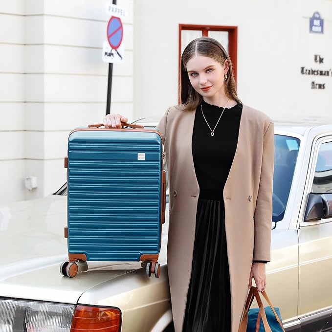 imiomo Luggage Sets 3 Piece, Expandable Hardside Suitcase Set - Image 9