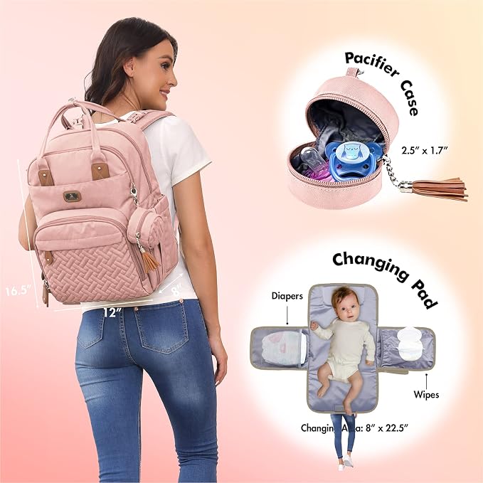 Dikaslon Diaper Bag Backpack - Image 9