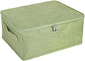 ANMINY Storage Bins with Zipper Lids 13 Qt Lidded Fabric Storage Boxes Baskets by ANMINY