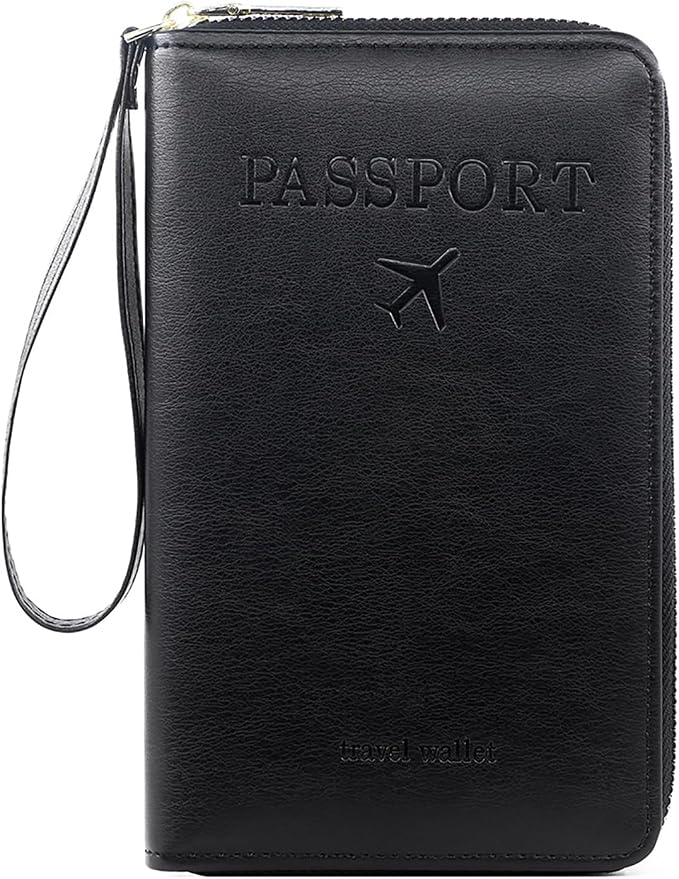 Rowgins Rfid Blocking Passport Holder Wallet, Rowgins Rfid Passport Holder by Unknown