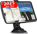 2025 Car GPS Navigator 2.5D Touchscreen 7inch Car GPS, Truck GPS Commercial by LONGRUF
