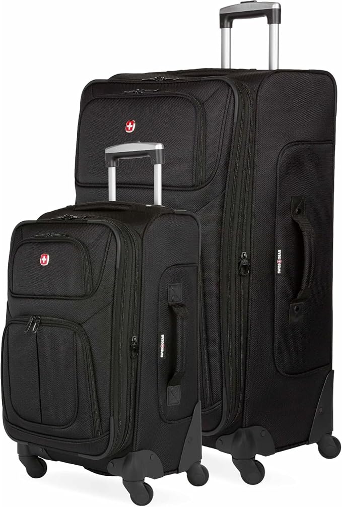 SwissGear Sion Softside Expandable Luggage, 2-Piece Set by SwissGear