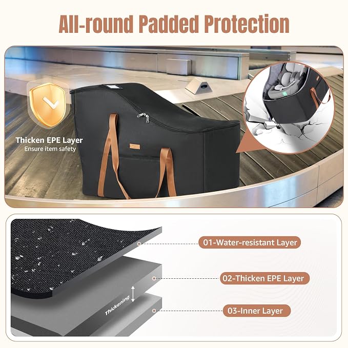 Infant Car Seat Travel Bag - Image 5