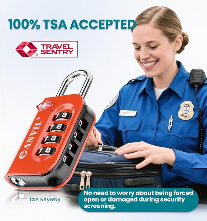 ANVIL TSA Approved Luggage Lock - Image 2