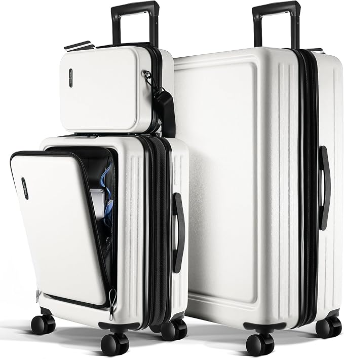 Luggage Sets 3 Piece, 22 Inch Carry on Luggage and 28 Inch Suitcases by TravelArim