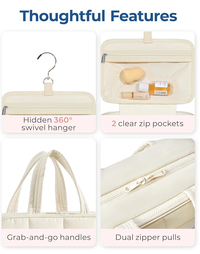 BAGSMART Travel Toiletry Bag - Image 5