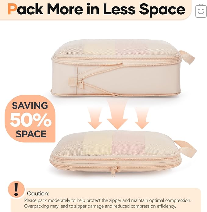 Veken 2/6/9/11 Set Compression Packing Cubes - Image 4